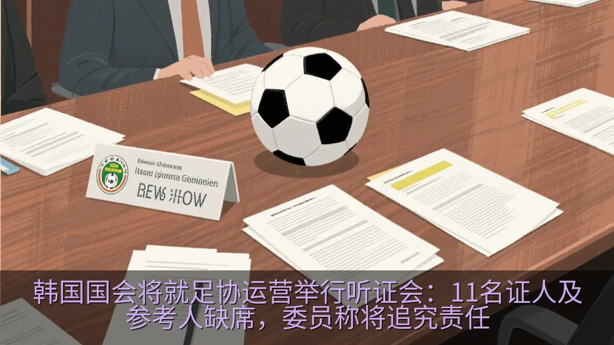 足球协会运营听证会相关资料示意图